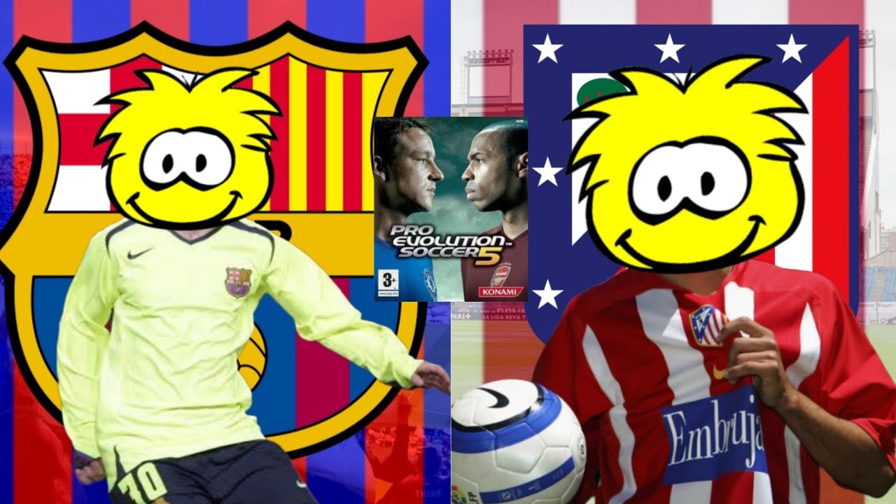 PES 5|Barcelona-Atletico