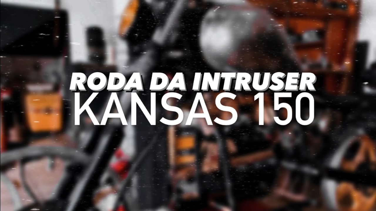 como adaptar as rodas da intruder na Dafra Kansas 150 #dafrakansas #intruder125 #motos custom