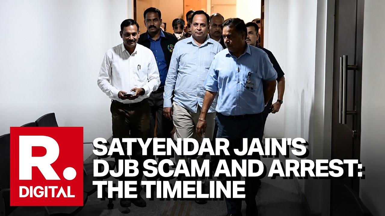 EXPOSED AND ARRESTED! ACB Arrests Satyendar Jain And 6 Others In Multi-Crore DJB Scam | The Timeline
