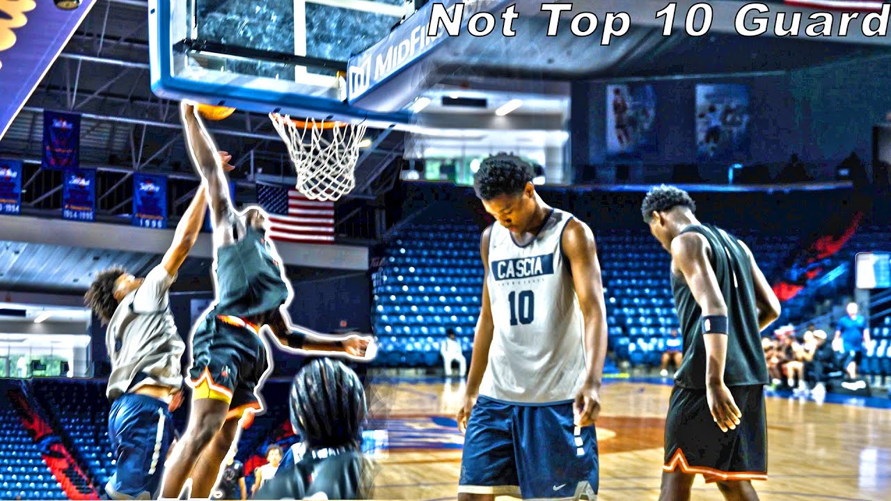 Jacques Mitchell Shut down the gym Booker T vs Cascia Hall (Tulsa Team Summer Camp)