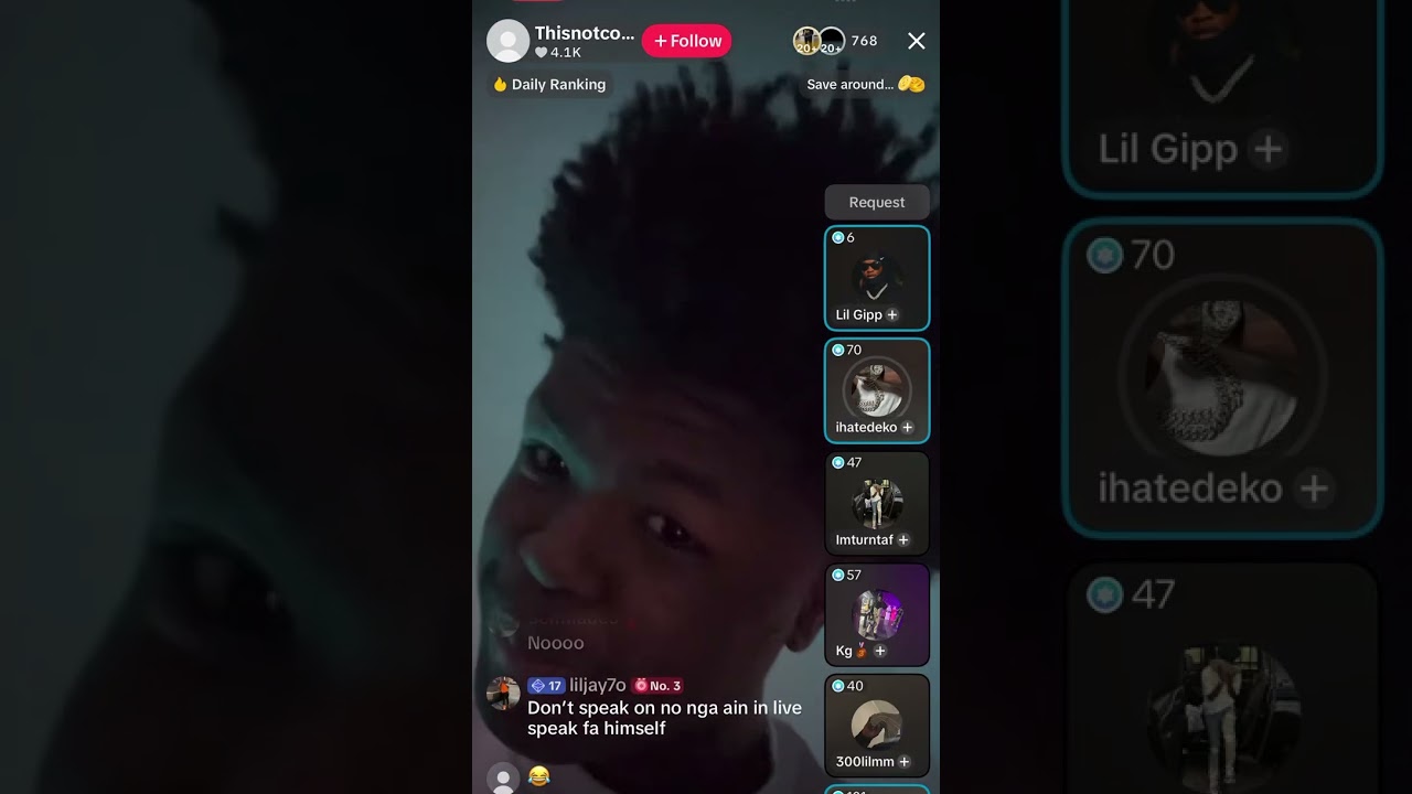Lil Deko Arguing with his old YNS & 369 Bros on TikTok Live