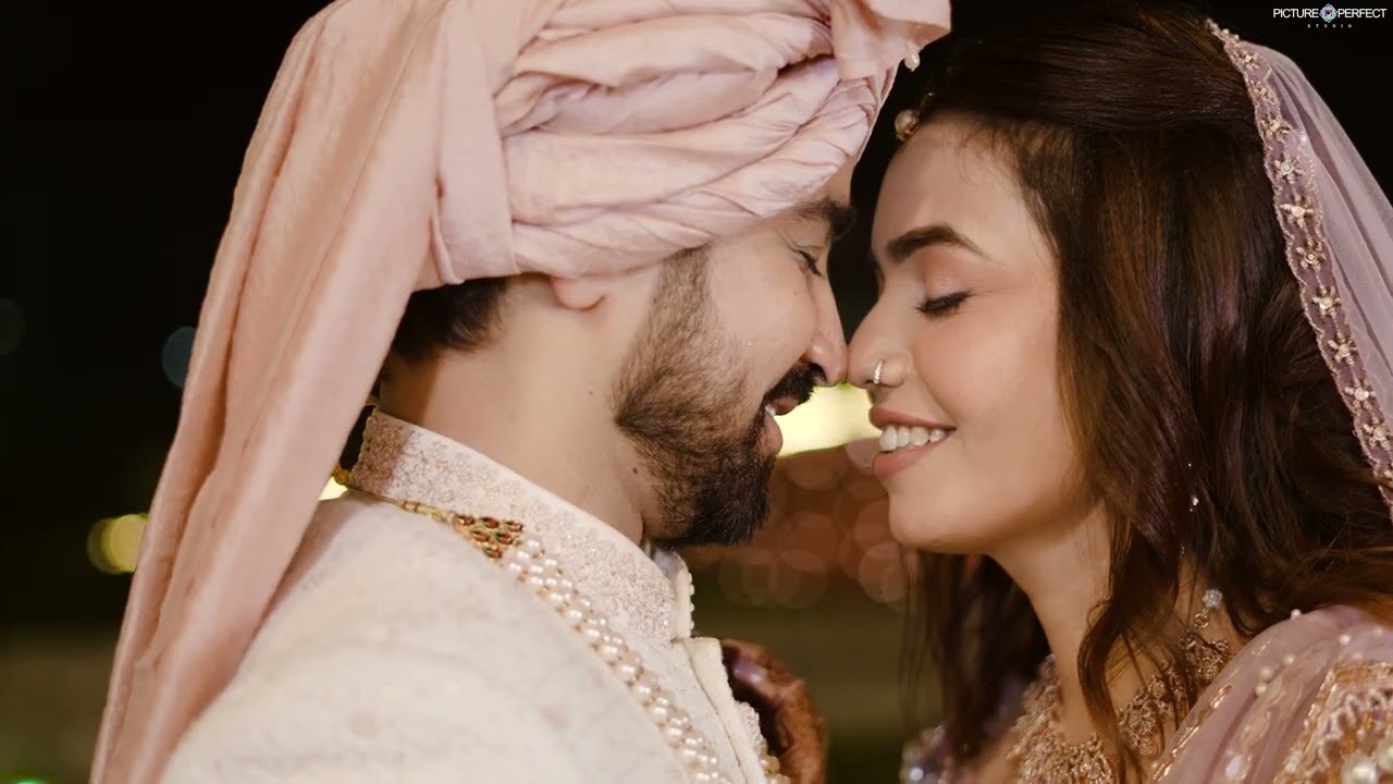 Our forever, wrapped in a teaser 💜 #WeddingTeaser #JustMarried #OurLoveStory #happilyeverafter 