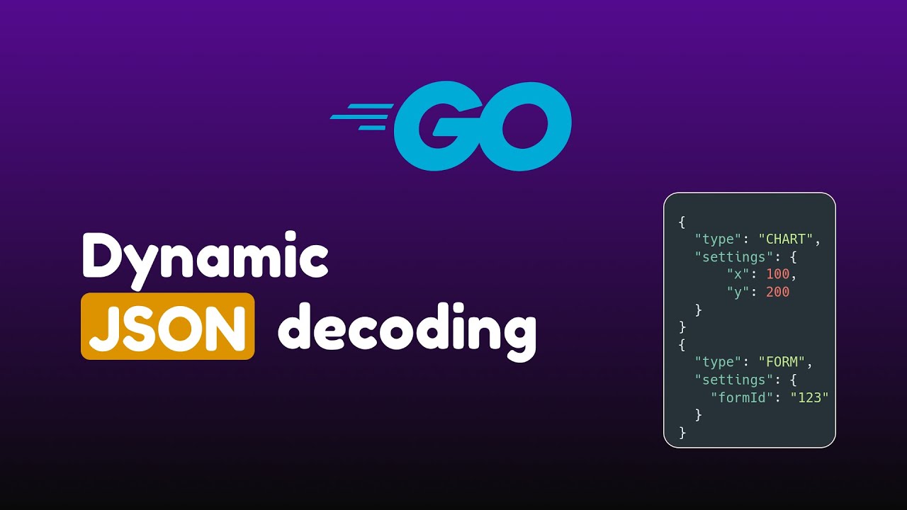 Dynamic JSON decoding in Go - mapstructure