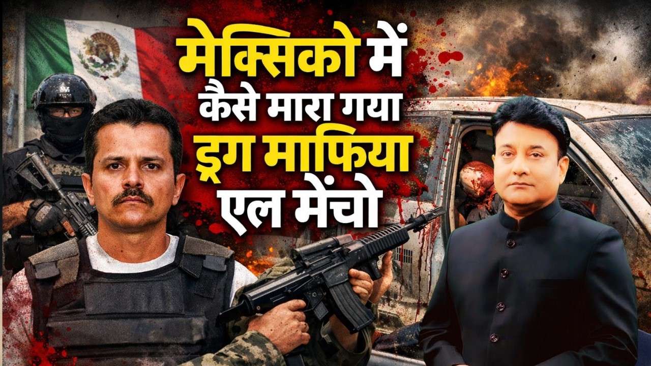 मेक्सिको में कैसे मारा गया ड्रग माफिया एल मेंचो #mexico  #RanaYashwant