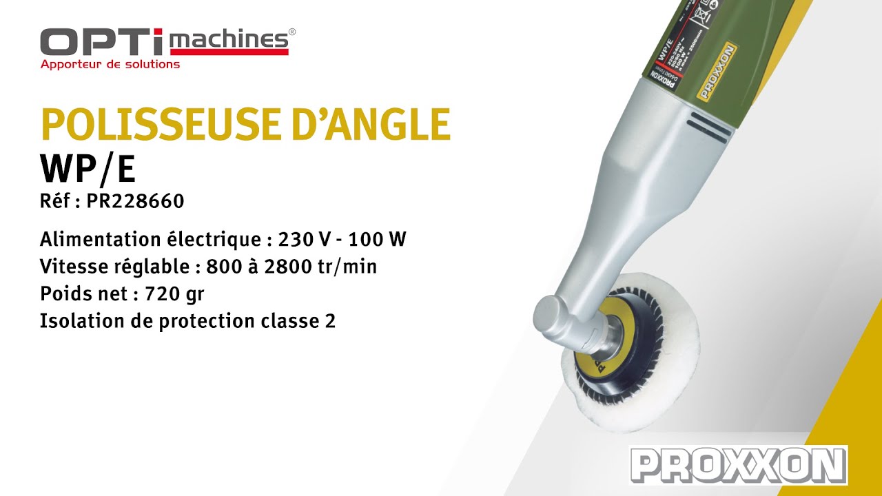 Polisseuse d'angle - PROXXON WP/E