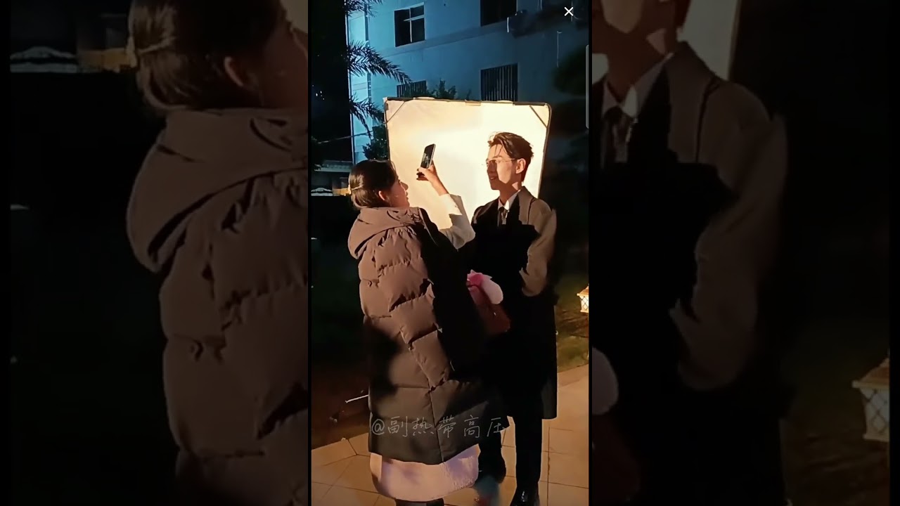 BTS syuting Zhang Shan dan Li Zhouyang 8/12.25