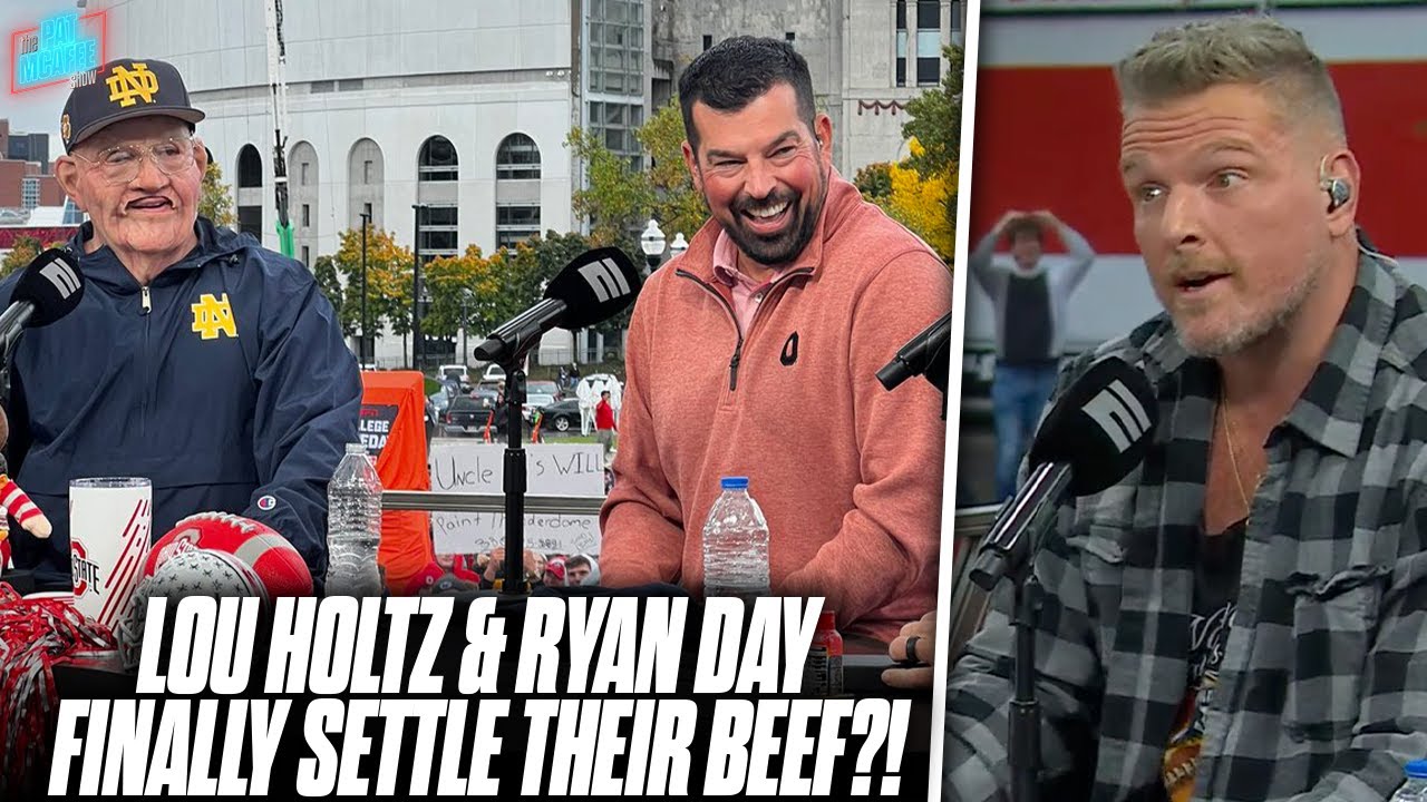 Coach Ryan Day & Lou Holtz FINALLY Settle Issues From Notre Dame vs Ohio State | Pat McAfee Show