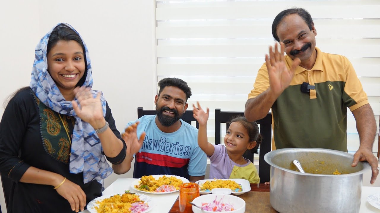 കുടുംബത്തിനു വേണ്ടി അസാധ്യ രുചിയിൽ ഇറച്ചി ചോറ് ഉണ്ടാക്കുന്ന വിധം 😋👌 | Chicken Rice | Keralastyle 