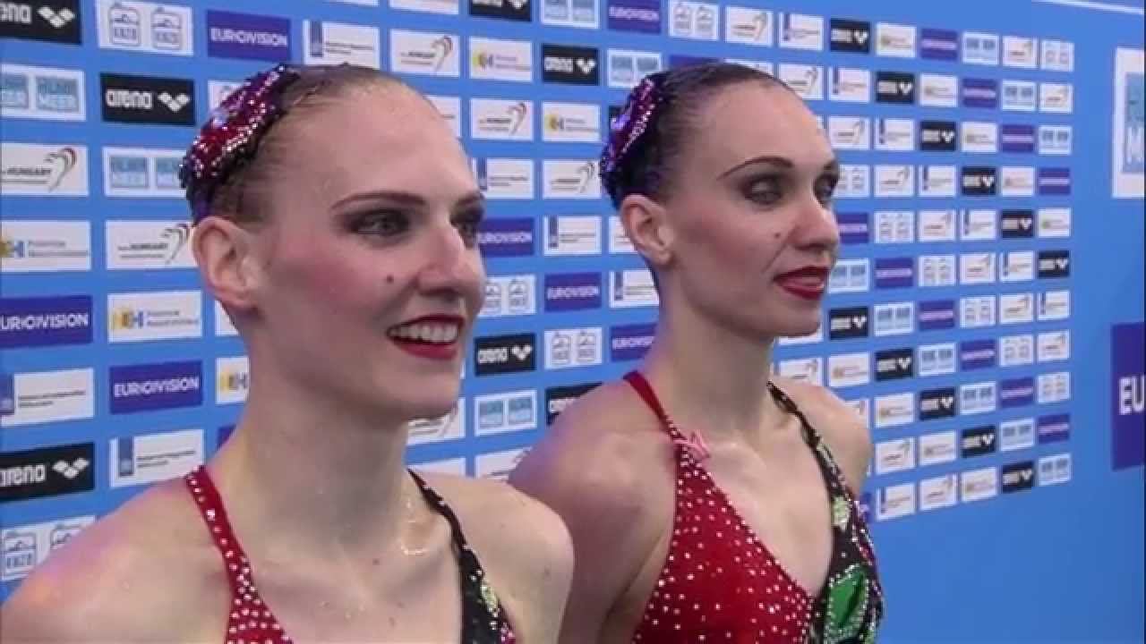 Duet Technical Routine -  Russia - ECC Synchro 2015 | Synchroonzwemmen