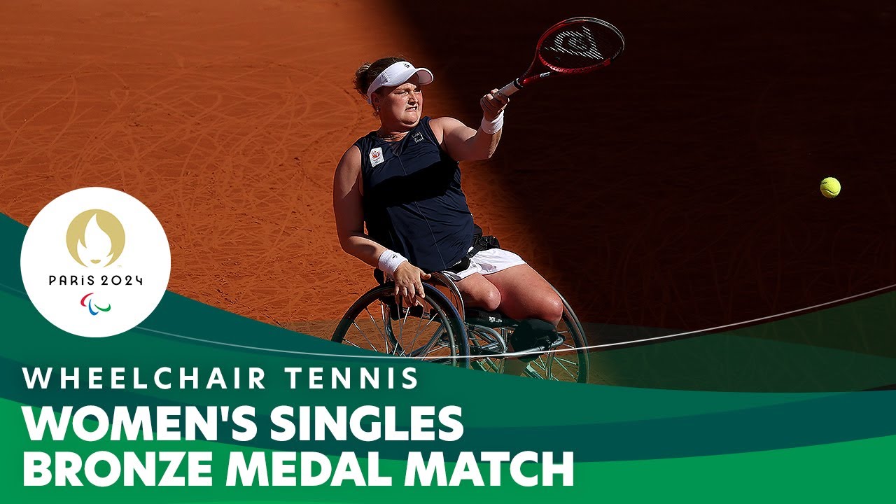 Z. Wang X A. Van Koot - Women's Singles - Bronze Match | Wheelchair Tennis - Paris 2024 Paralympics