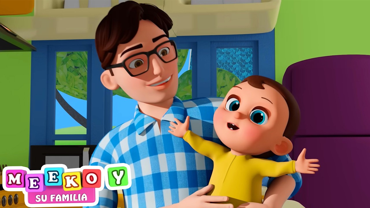 Johny Johny Sí Papá | Canciones Infantiles | Meeko's Family en Español