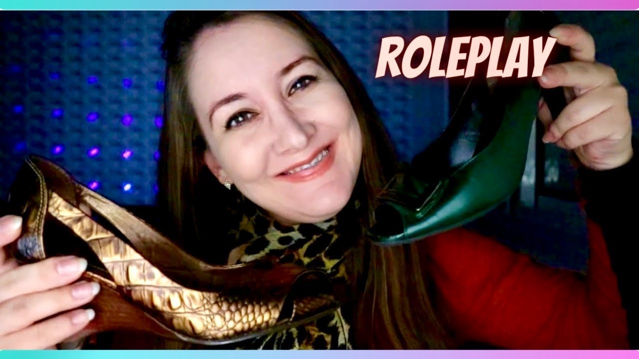 ASMR ROLEPLAY: VENDEDORA DE SAPATOS FALSA E FORÇADA ATENDENDO VOCÊ 😏