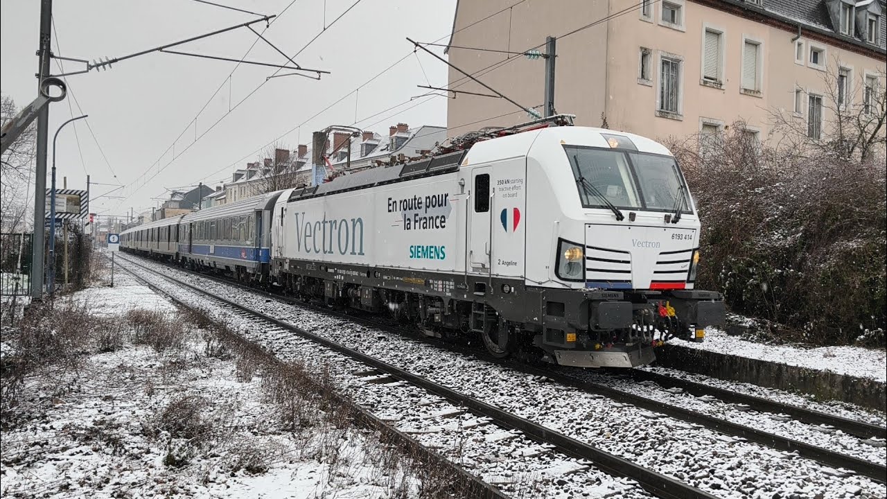 Vectron en Test !!!! et Compilation de train dans le grand Est. Corail 200, Fret, BB 22200+RRR. 