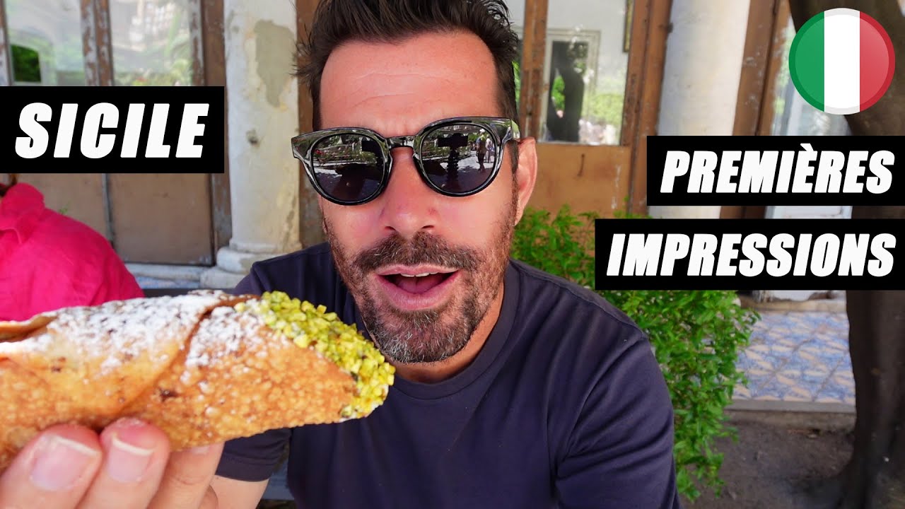 SICILE,MES PREMI&Egrave;RES IMPRESSIONS ! 🇮🇹(PALERME)