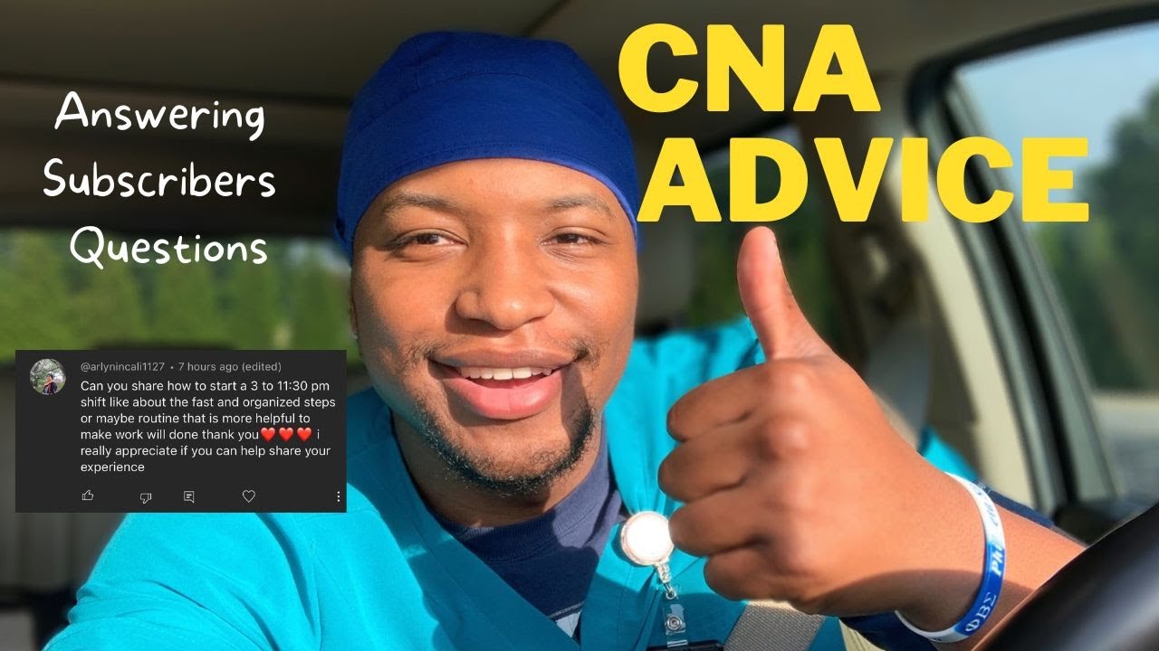 How To Make Working CNA Shifts EASIER!!