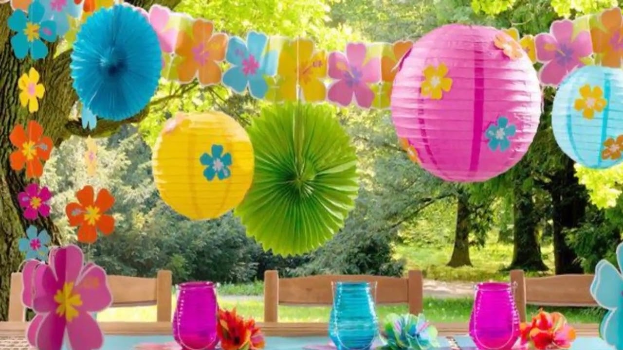 Cheap tropical party decorations Tropical decor
