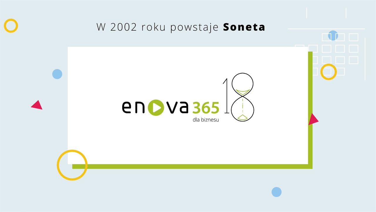 18 lat sp&oacute;łki Soneta