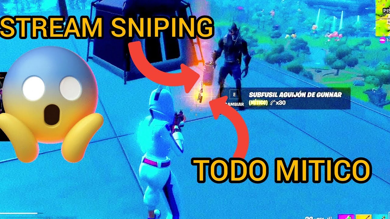 LE HICE STREAM SNIPING A 