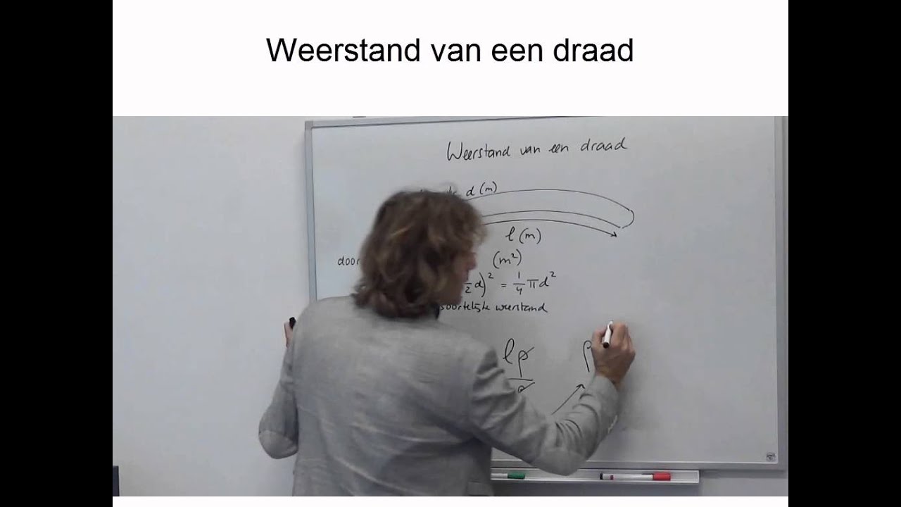 Elektriciteit 9: De weerstand van een draad