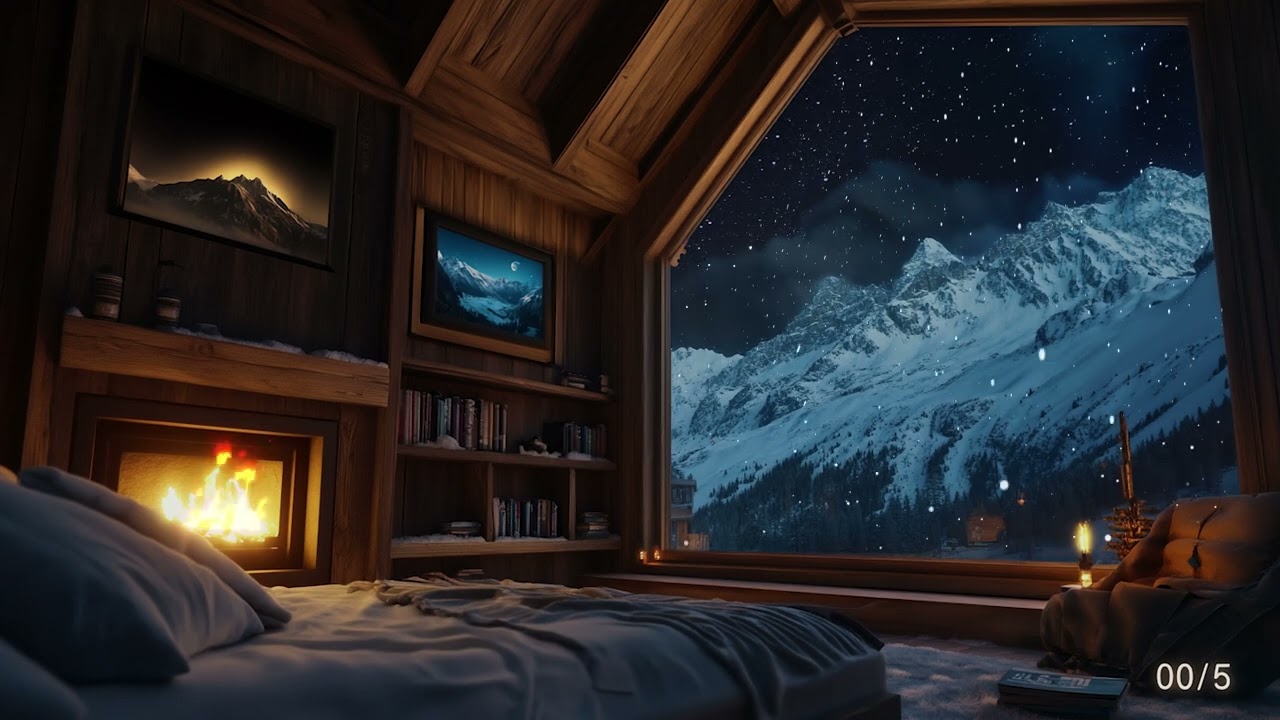 Escape to a Winter Wonderland: Cozy Cabin with a Breathtaking View