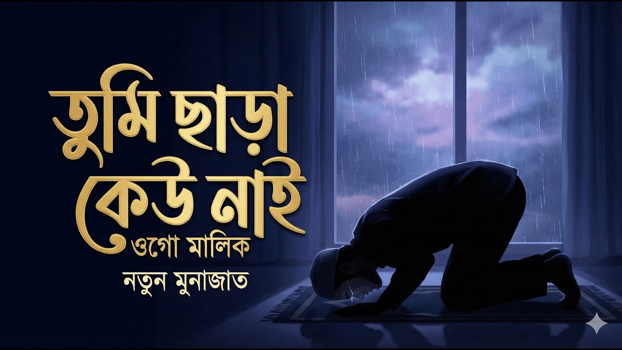 কান্নার গজল - ওগো মালিক তুমি ছাড়া আপন তো কেউ নাই | Emotional Munajat 2026