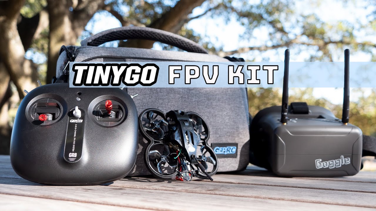 Готовый к полету комплект FPV — TinyGO от GEPRC с камерой Caddx 4K — полный обзор (2021)