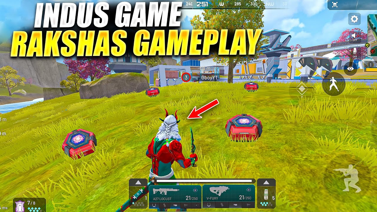 😍 Indus Rakshas Character Gameplay | Indus Mobile Gameplay | Indus Battle Royale | 