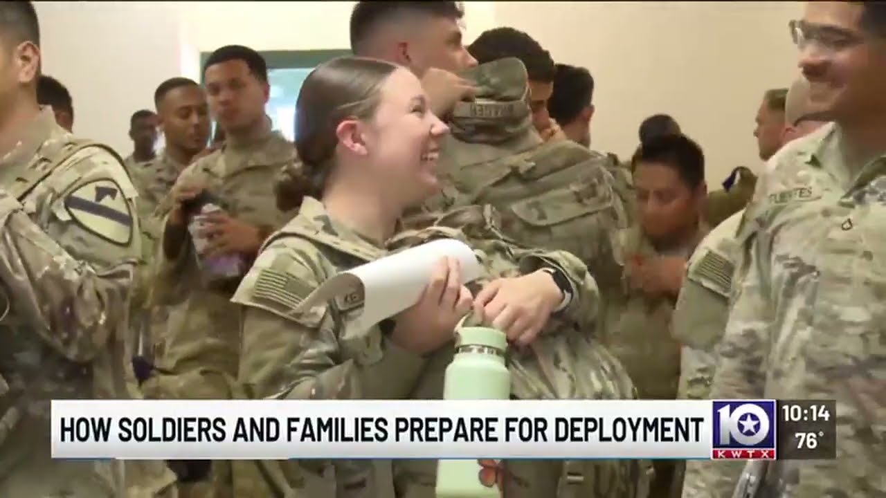 EXCLUSIVE: A look into the day 3rd Brigade soldiers left Fort Hood for deployment