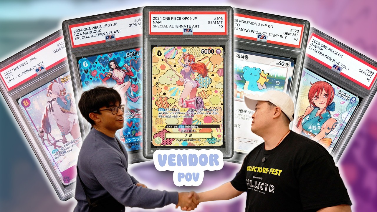 The One Piece Is Real! | Collectors Fest | One Piece / Pokémon Vendor POV