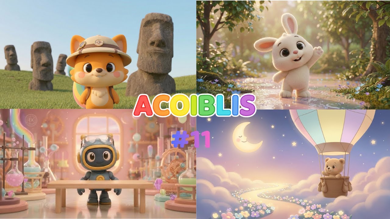 Еженедельная детская компиляция 11 🌙 | Спокойные обучающие видео