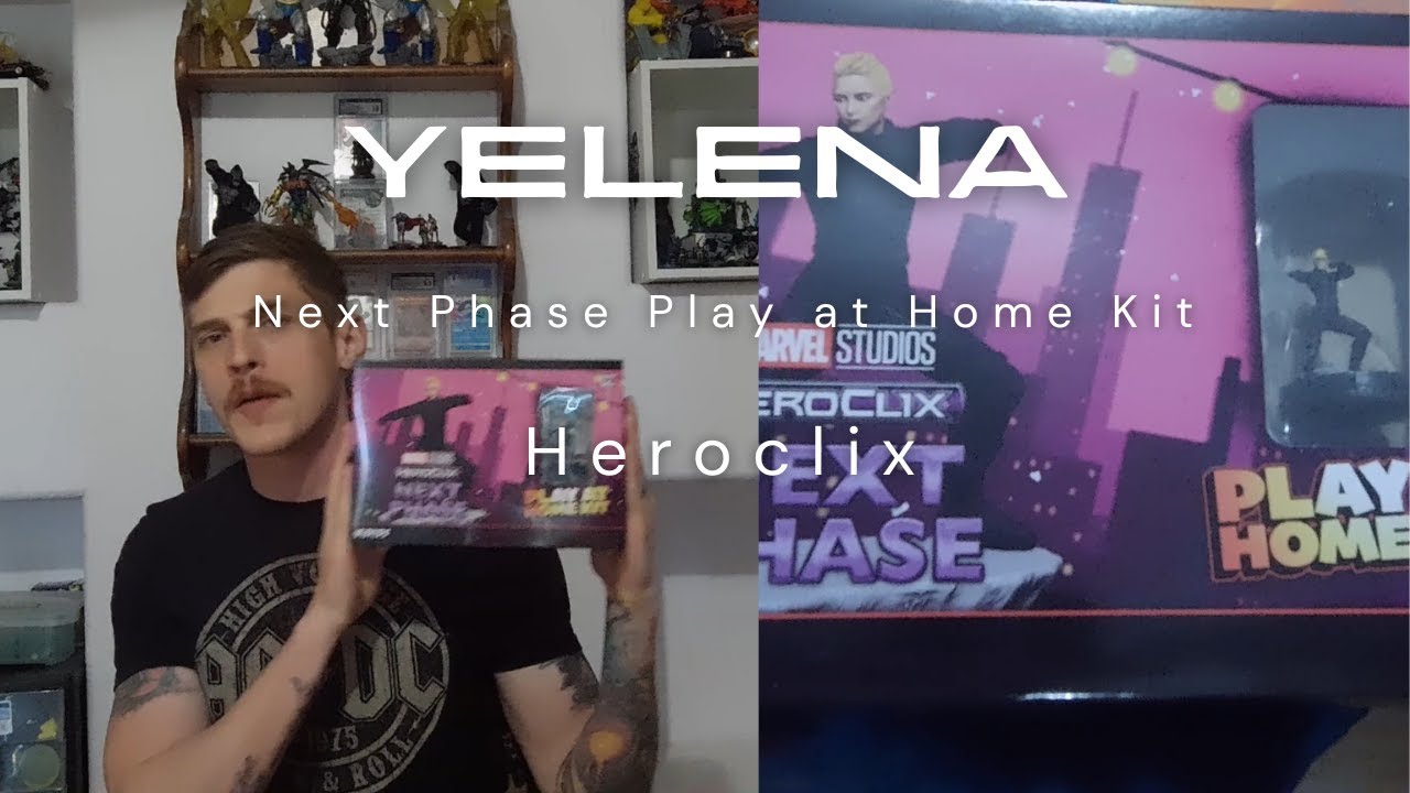 Heroclix, Marvel Next Phase Yelena Play at Home Kit, is it Worth it?