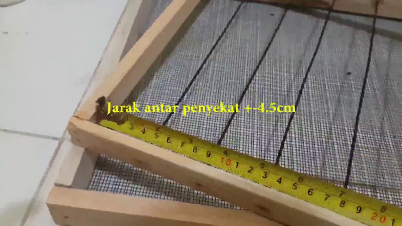 TUTORIAL: Ukuran Rak Geser