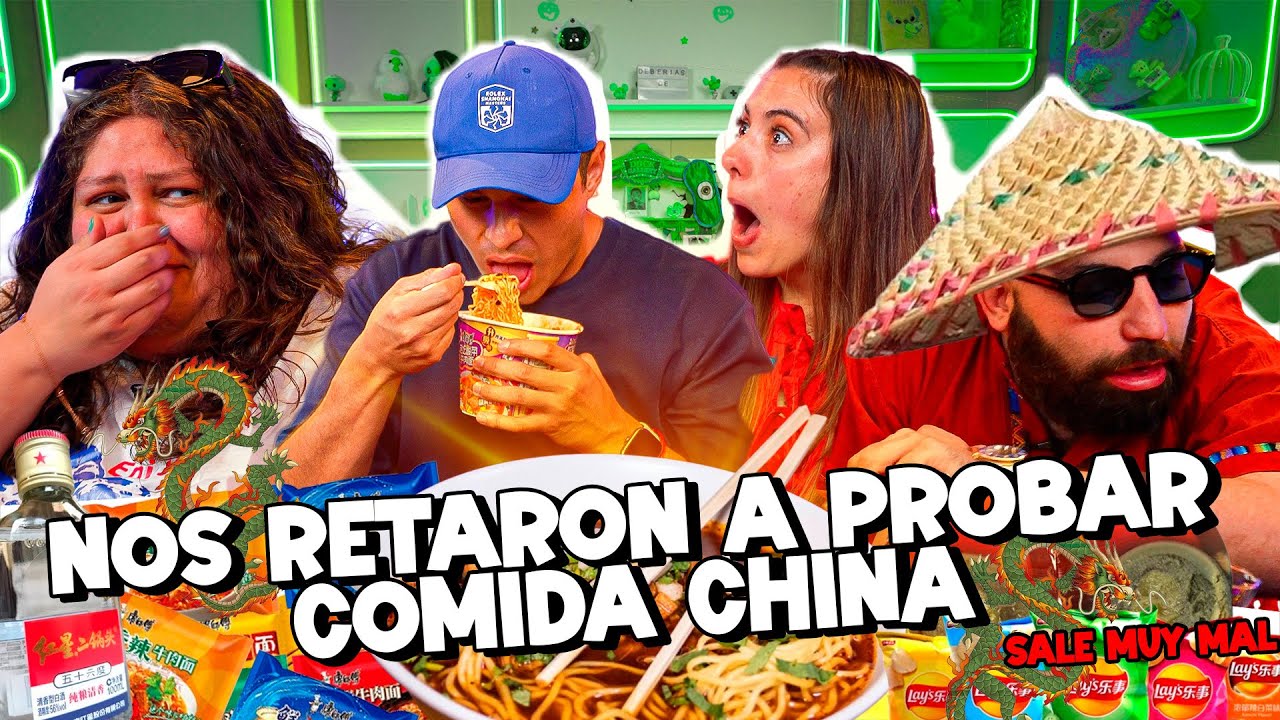 Probamos comida de China y sali&oacute;... MAL ft. @maxynoelia1