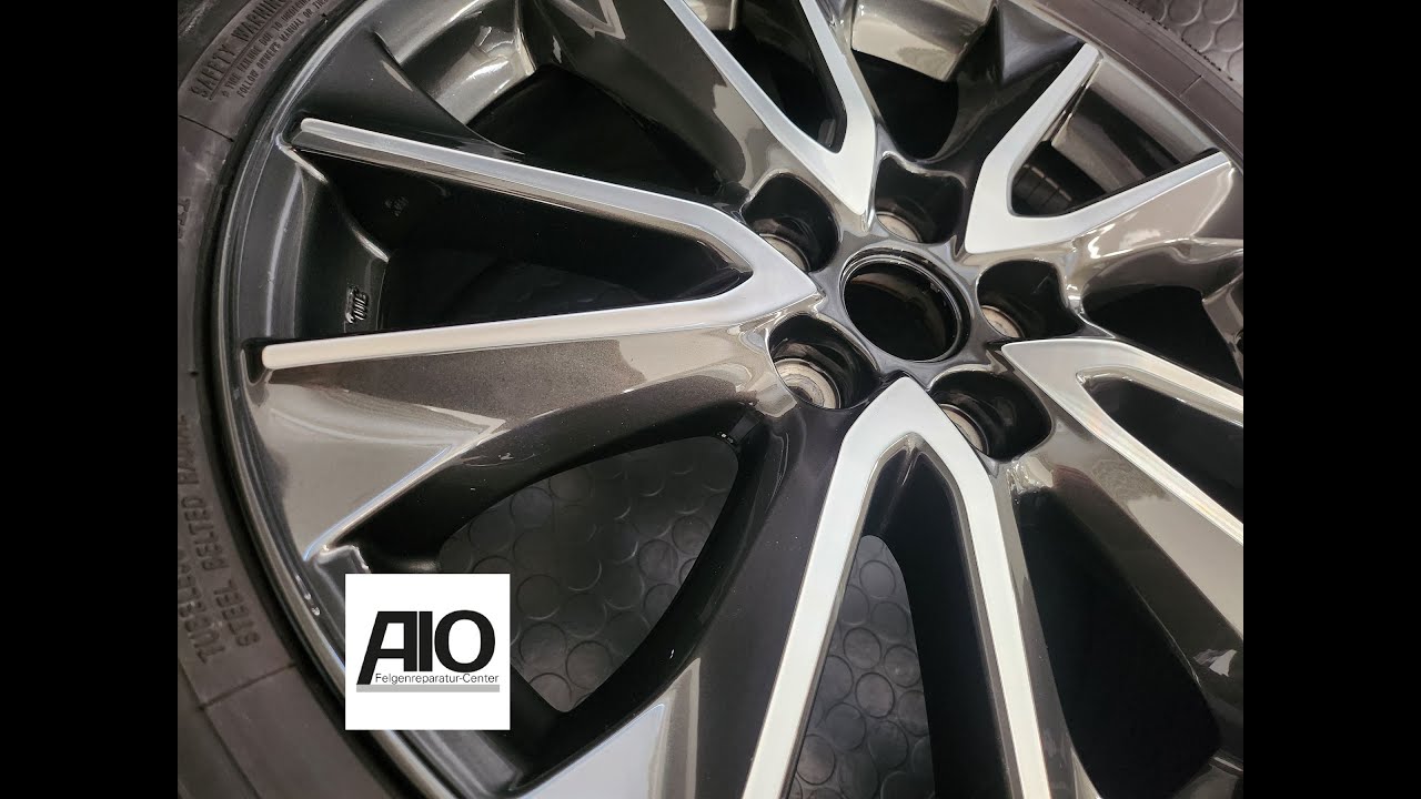 9965277080 Original Mazda Alufelge 18 Zoll Felgenfarbe Lackcode Grau AIO LF1 Felgenreparatur