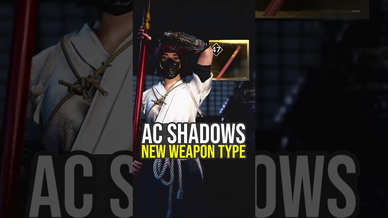 Brand New Free Weapon Type Coming To Assassin's Creed Shadows... (AC Shadows DLC)