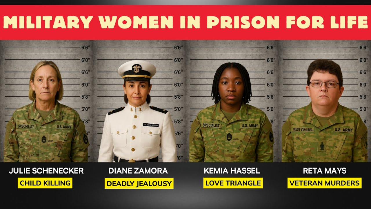 All U.S. Military Women Sentenced to Life in US Prison for Murders | Full List & Shocking Crimes