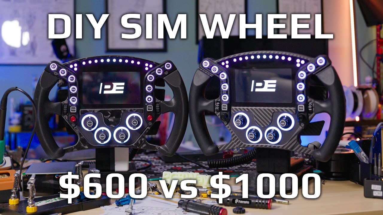 Building the Ultimate DIY Sim Racing Wheel (2 Builds Explained)