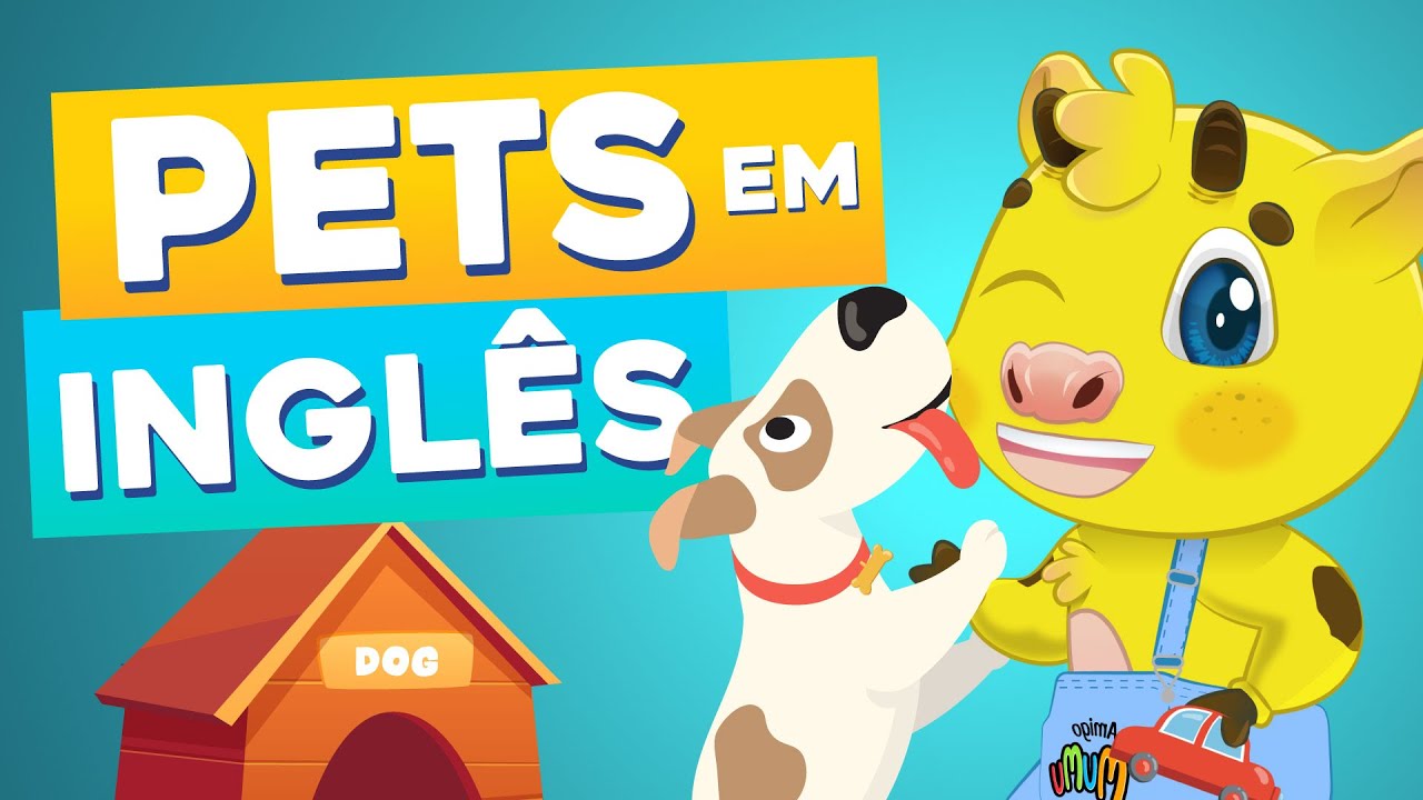 Animais em Ingl&ecirc;s | Pets in English | Aula de Ingl&ecirc;s Amigo Mumu