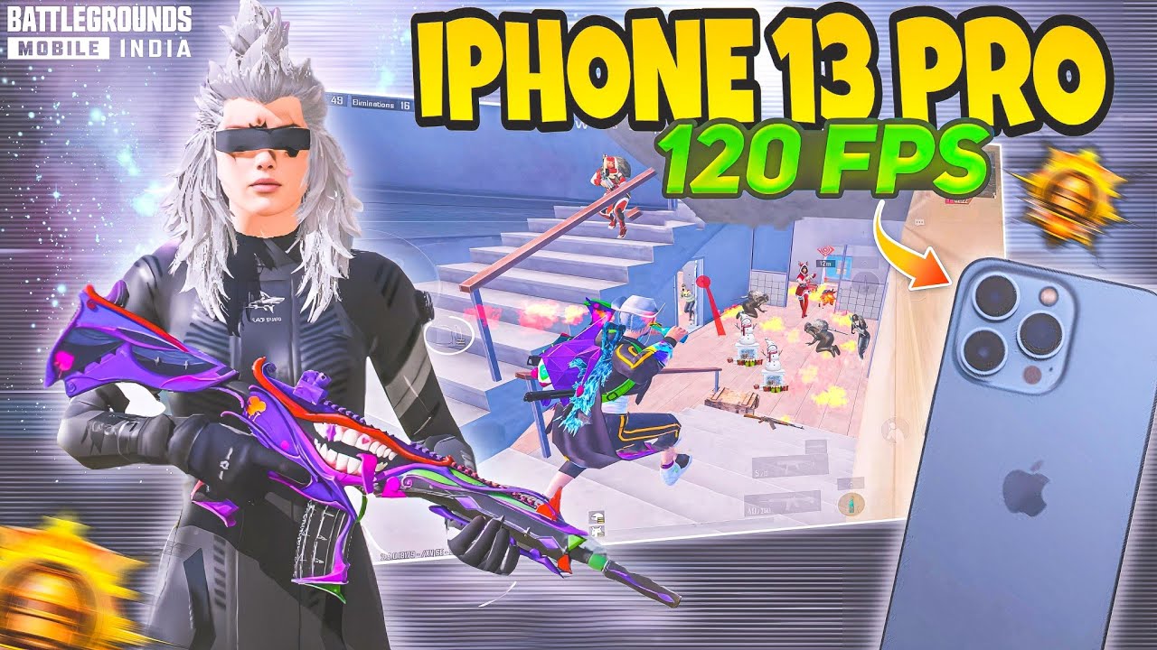 🔥iPhone 13 Pro: The Ultimate BGMI 120Fps Test Showdown!