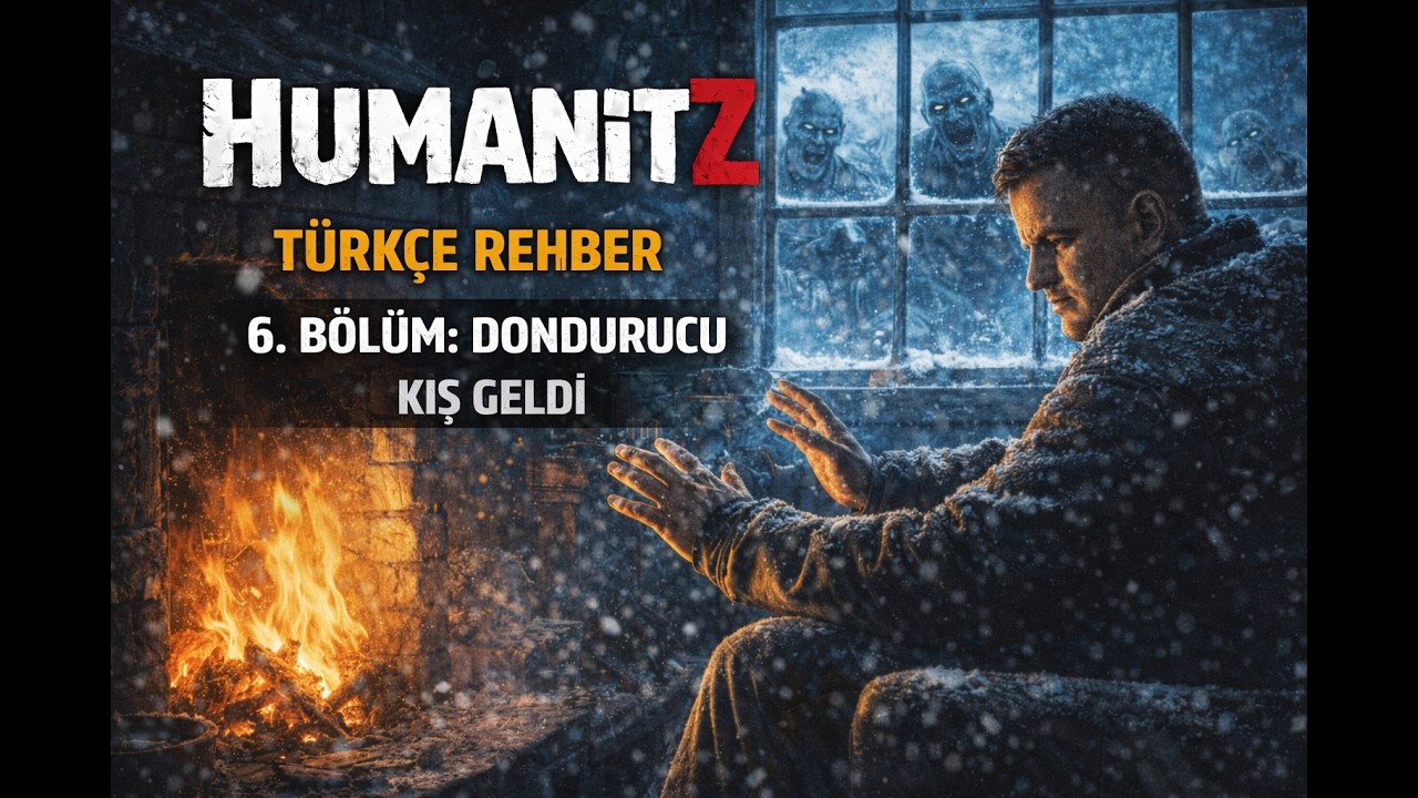HumanitZ TÜRKÇE REHBER 6.BÖLÜM: DONDURUCU KIŞ GELDİ #humanitz   #humanitzgameplay #humanitzrehber