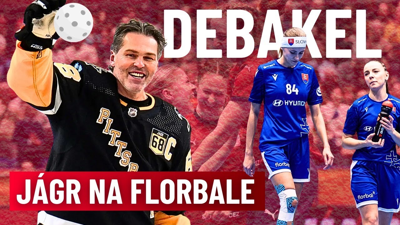 Jágr na florbale! - Debakel slovenských florbalistiek na MS - REAKCIA