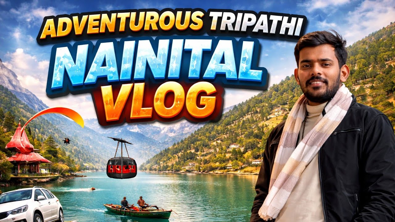 NAINITAL VLOG | BIKE RIDE | ADVENTUROUS TRIPATHI 
