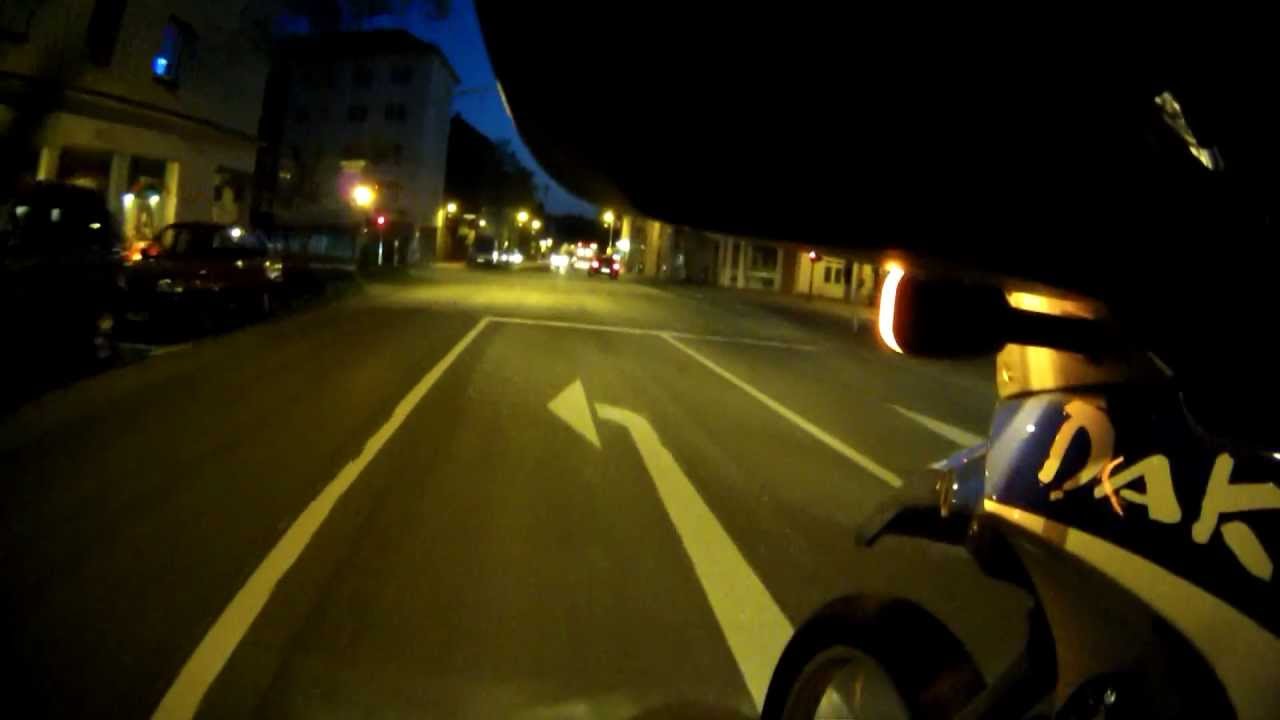 Test - Beastvision on motorbike at night