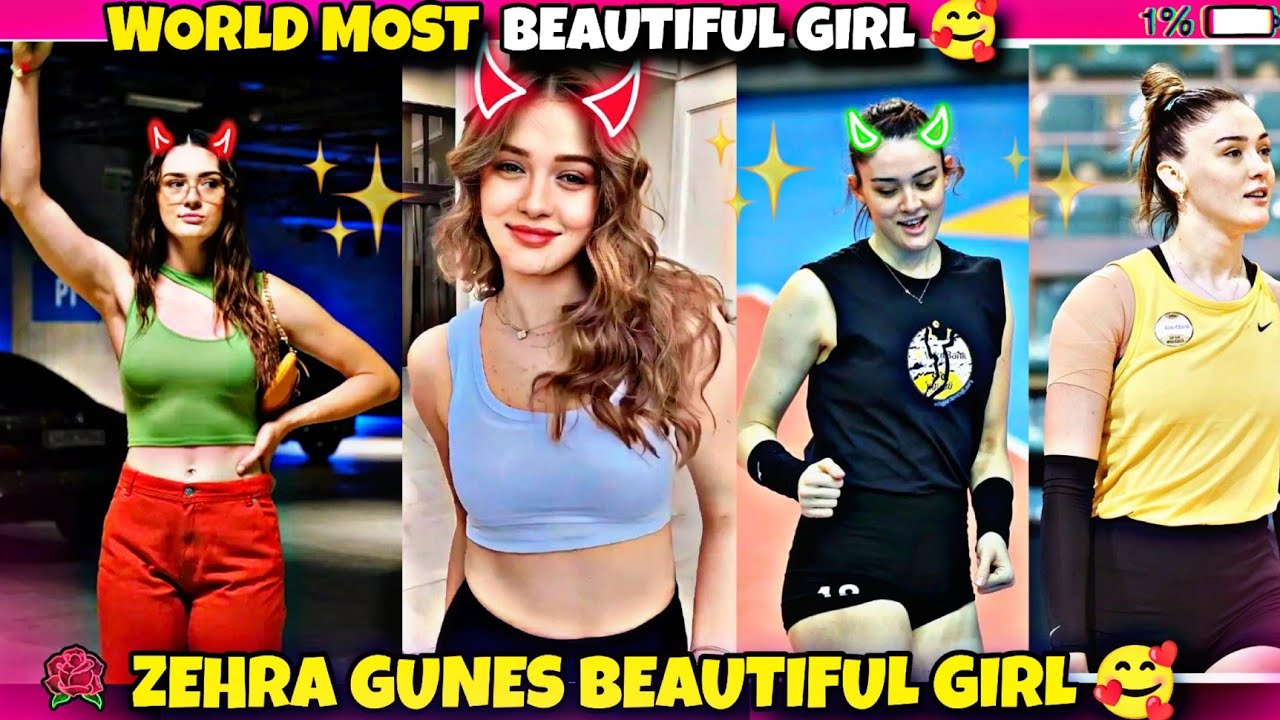 World most beautiful girl 🥰 Zehra Güneş 💞( Turkish volleyball player 🇹🇷 vakifbank member #zehragunes