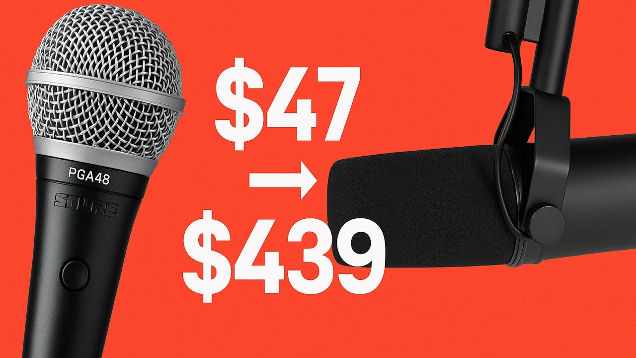 Может ли микрофон Shure PGA48 за 47 долларов звучать как SM7B?