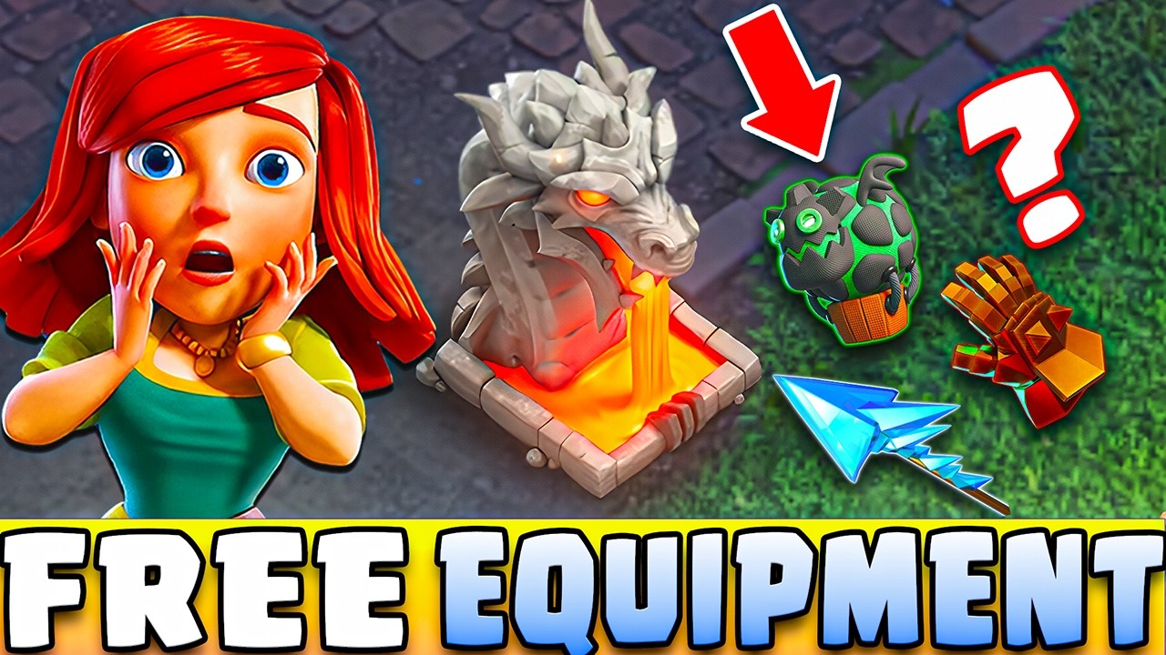 FREE EQUIPMENT | NEW GIVEAWAY INFO | NEW EVENT IN CLASH OF CLANS