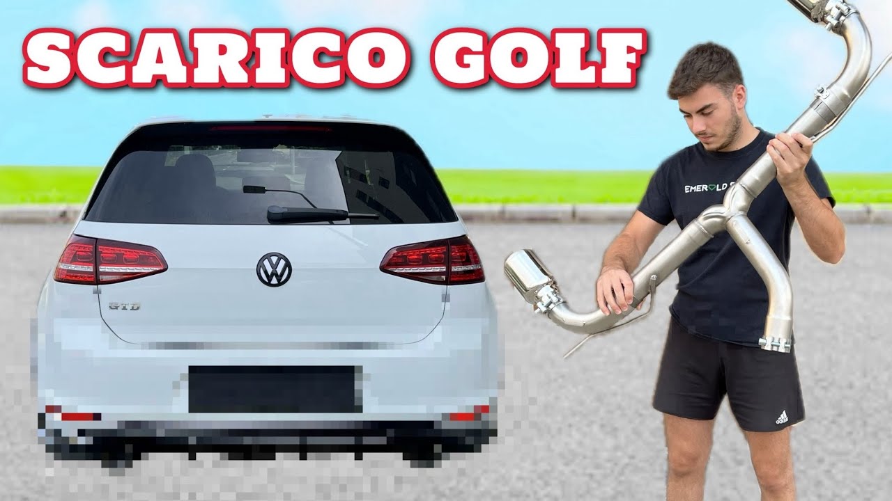 SCARICO NUOVO SULLA MIA GOLF DIESEL!