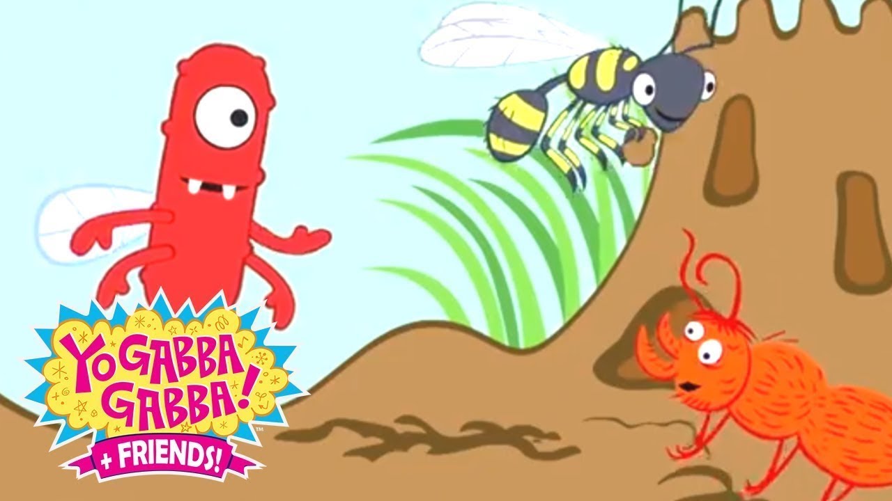 Yo Gabba Gabba 313 - Bugs | Full Episodes HD | Season 3