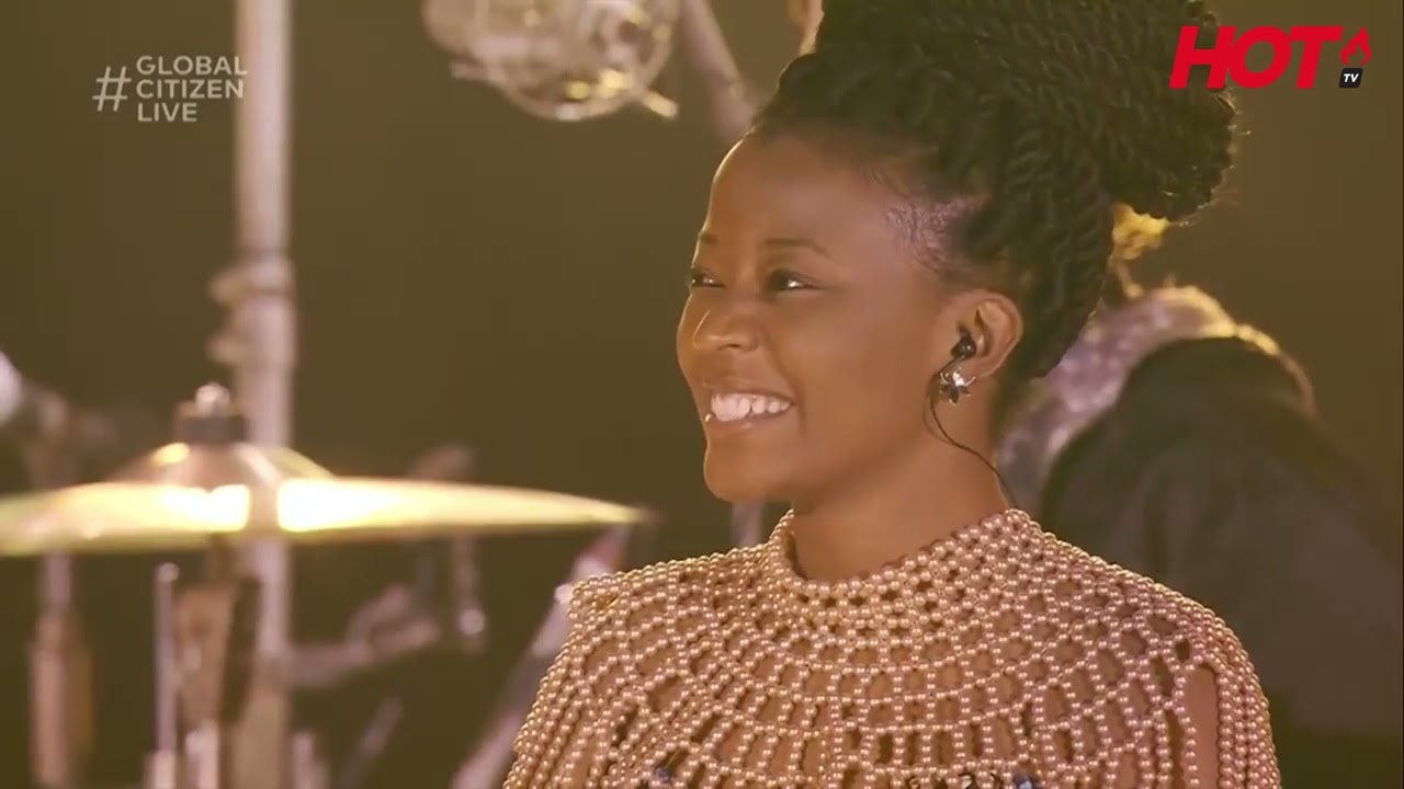 ZAMBIA’S ICONIC MOMENTS - ESTHER CHUNGU PERFORMS WITH COLDPLAY