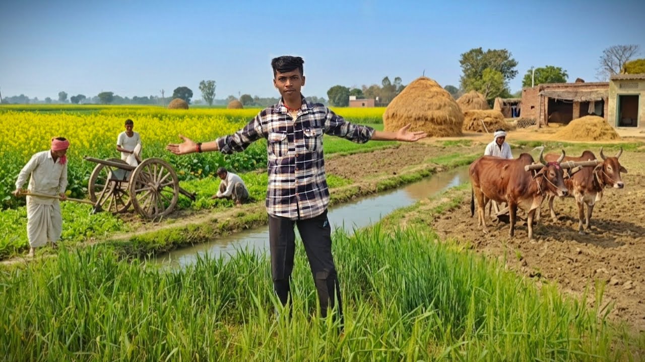 Pura khet ghum liye 😍 || आज तो बहुत मजा आ गया || @Sandeepmallahvlog  
